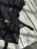Black Mirage™ - Elegantes Spitzen-Nachthemd