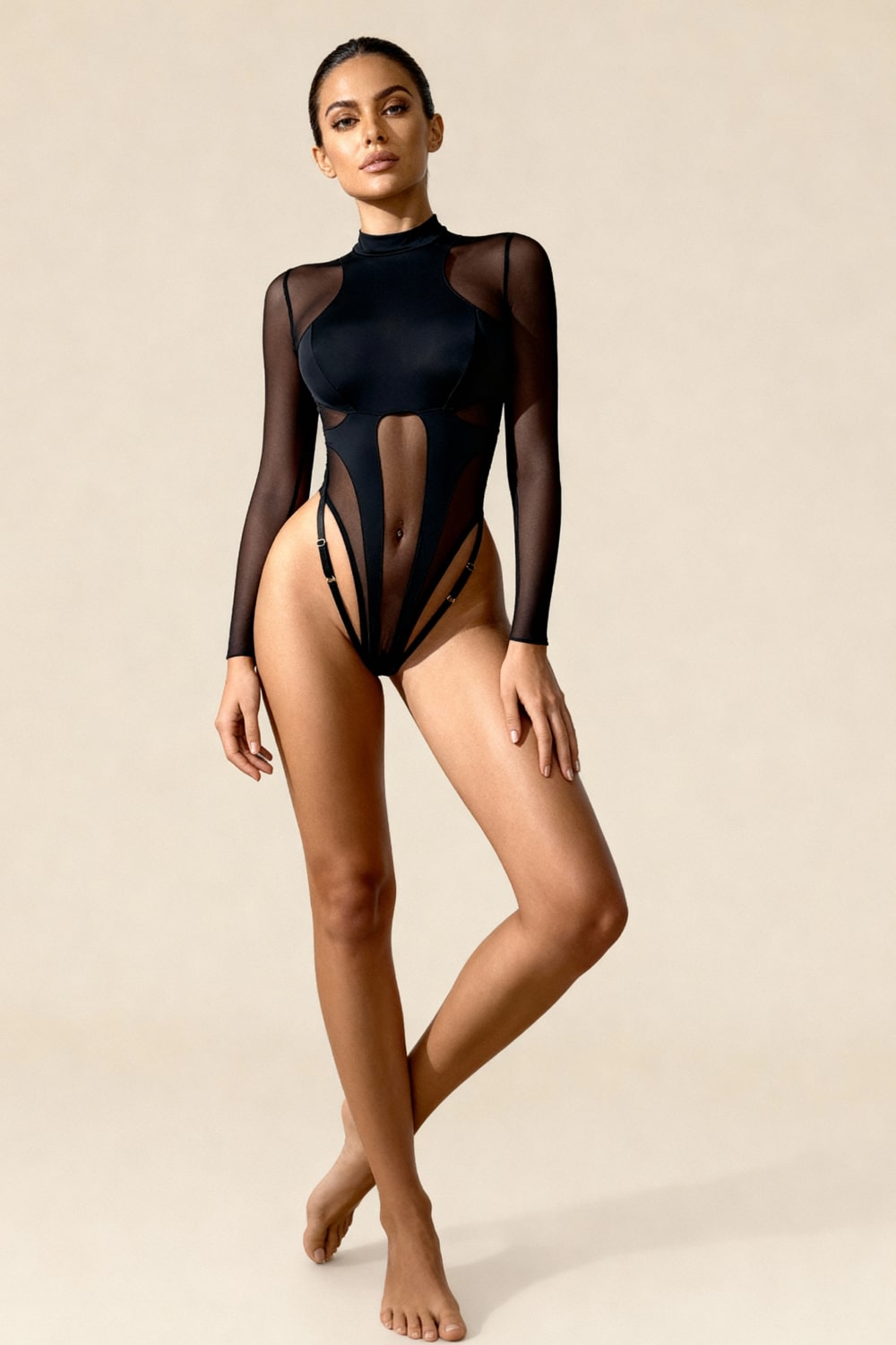 Enigma™ - Eleganter Spitzen-Body