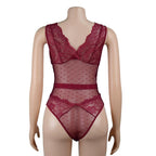 Sophie™ - Eleganter Spitzen-Bodysuit mit V-Ausschnitt