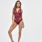 Sophie™ - Eleganter Spitzen-Bodysuit mit V-Ausschnitt