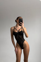 Lilly™ – Transparenter Lingerie-Bodysuit