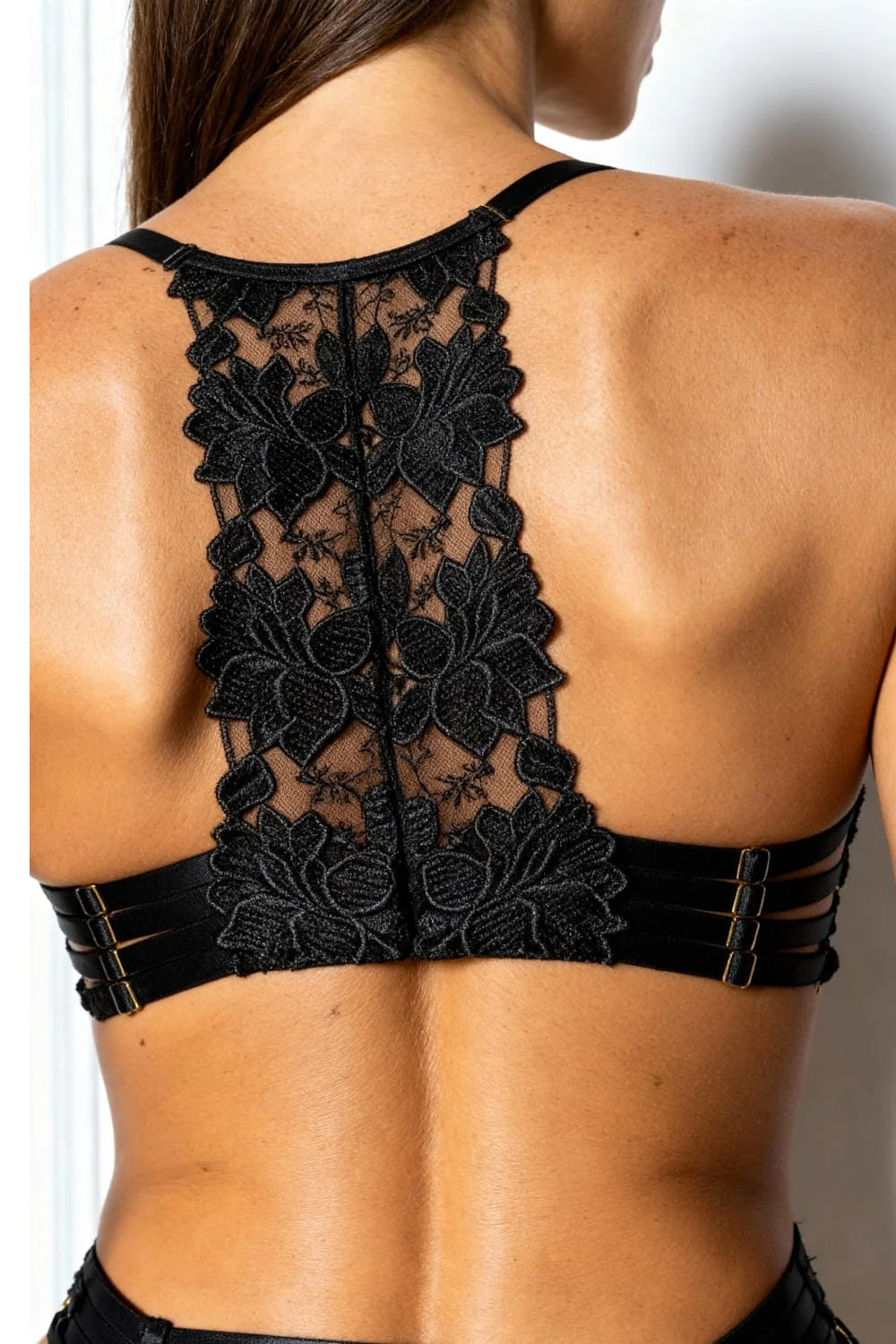 Eden™ - Elegantes 4-teiliges Spitzen-Dessous-Set