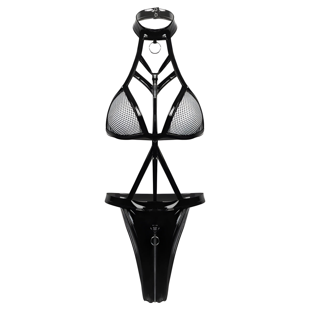 Alis™ – Sinnlicher Leder-Teddy — Wo Eleganz auf Verführung trifft