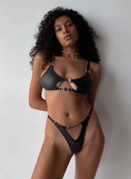 Pine™ – Sinnliches High-Waist-Dessous-Set mit V-Ausschnitt
