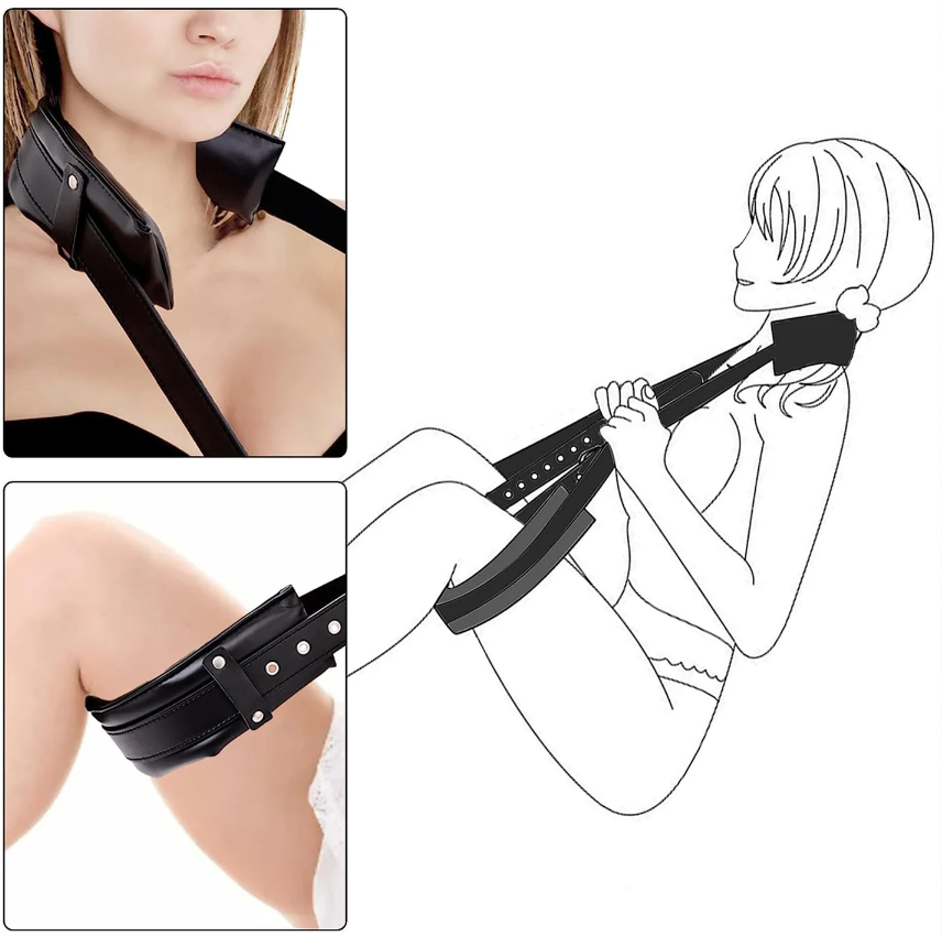 Floria™ – Gepolsterte Fesselriemen für Hals, Handgelenke & Oberschenkel