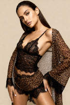 Sinner™ - Elegantes 3-teiliges Satin-Pyjama-Set
